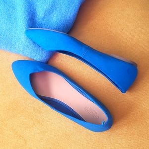 Old Navy peacock blue flats